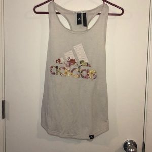 Adidas racerback workout tank top